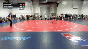 115 lbs Rr Rnd 2 - Beau Abbott, RWA Black MS vs Jacob Barrett, Morris Fitness Black MS