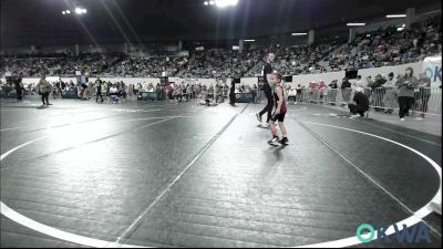 46 lbs Round Of 32 - Clara Collier, Morrison Takedown Club vs Edith Shimonek, Pawhuska