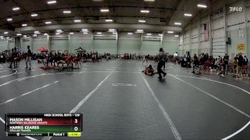 120 lbs Champ. Round 2 - Harris Keares, Stellar Trained vs Mason Milligan, Northern Delaware Knights