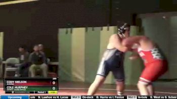 285 lbs Cons. Round 2 - Cody Nielson, Algona vs Cole Murphey, Xavier, Cedar Rapids