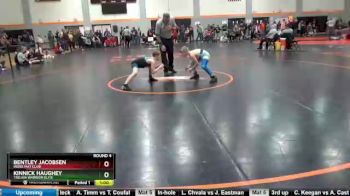 90 lbs Round 4 - Bentley Jacobsen, Indee Mat Club vs Kinnick Haughey, Trojan Warrior Elite