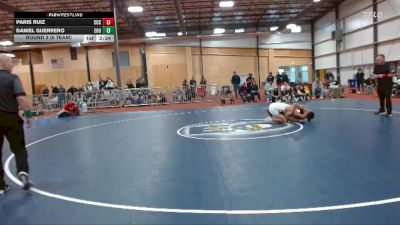 141 lbs Round 3 (6 Team) - Daniel Guerrero, Eastern Oregon University (OR) vs Paris Ruiz, Clackamas Community College