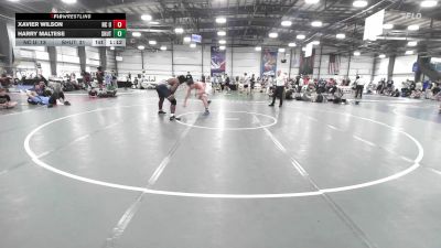 220 lbs Round Of 16 - Xavier Wilson, NC United vs Harry Maltese, Team Shutt
