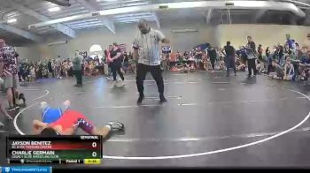 85 lbs Semifinal - Jayson Benitez, KC Elite Training Center vs Charlie Germain, Legacy Elite Wrestling Club