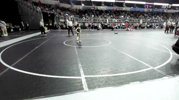 43 lbs Semifinal - Gatlynn Duncan, Team Central WC vs Talia Pettry, Tiaras N Takedowns