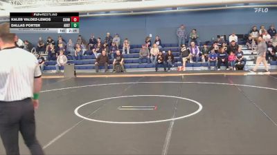 165 lbs Champ. Round 2 - Dallas Porter, Adams State vs Kaleb Valdez-Lemos, Colorado School Of Mines