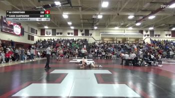 165 lbs Cons. Round 2 - AJ Christner, Eddyville-Blakesburg-Fremont vs Cade Carpenter, NH/TV