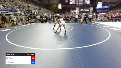 165 lbs Cons 64 #2 - Nicholas Pina, AZ vs Tyler Neiva, CT