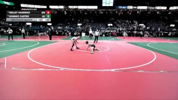 100 lbs 3rd Place Match - Kelley Hageman, CPWA vs Dominic Carter, LAC3