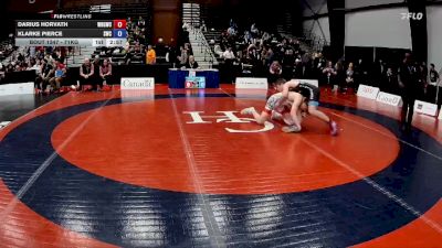 71kg Cons. Round 6 - Darius Horvath, WAMMA Next Gen Wrestling Club vs Klarke Pierce, Strathcona Wrestling Club