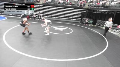 5A 175 lbs Cons. Round 2 - Luke Mason, Bountiful vs Dominic Jones, West