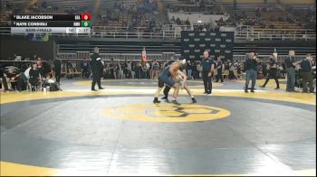 165 lbs Semifinal - Blake Jacobson, Greens Farms Academy vs Nate Consigli, Nmh