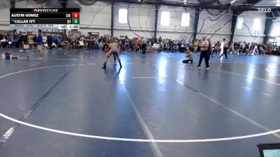 Elite 184 lbs Champ. Round 1 - Callan Ivy, Quincy vs Austin Gomez, Coe