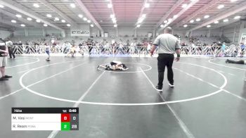 75 lbs Rr Rnd 2 - Michael Vasi, Montville vs Ryder Ream, POWA