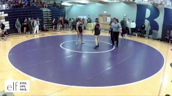 145 lbs. Cons. Round 5 - Addilynn Caimi, Ft. Zumwalt South vs Faith Hall, North Point