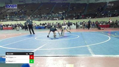 101 lbs Semifinal - Revin Fipps, Stillwater vs Garrett Short, PC Takedown