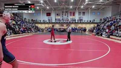 138 lbs Semifinals (8 Team) - Santino Sianni, Salesianum vs Masahri Masah, William Penn H.S.