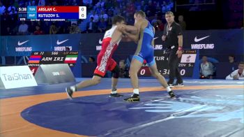 72 kg 1/2 Final - Cengiz Arslan, Turkey vs Sergei Kutuzov, Russian Wrestling Federation