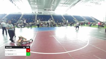 74 lbs Quarterfinal - Elijah Goku Viruete, Inland Elite Wrestling Club vs Kc Spencer, Iron Co Wrestling Academy