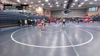 150 lbs Quarterfinal - Timmy Fitzgerald, Rockwall vs Braxton Jones, Carl Albert