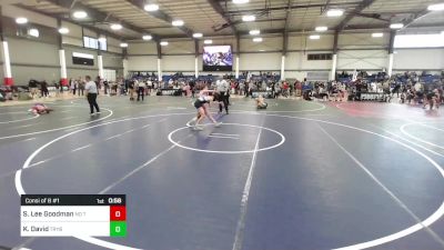 102 lbs Consi Of 8 #1 - Skeeter Lee Goodman, No Team vs Kaylor David, Trybe