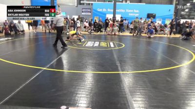 74 lbs Consi Of 8 #2 - Camoren Wright, Bedford vs Carson Petersavage, Finleyville