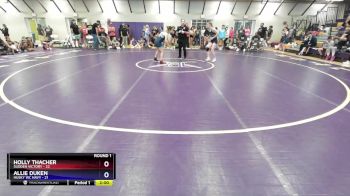 115 lbs Round 1 (10 Team) - Holly Thacher, Sudden Victory vs Allie Duken, Husky WC Navy