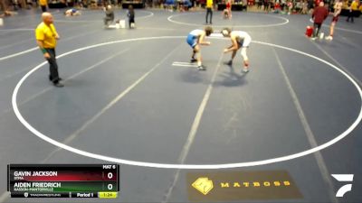 133 Championship Bracket Quarterfinal - Gavin Jackson, STMA vs Aiden Friedrich, Kasson-Mantorville