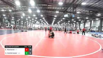 132 lbs Prelims - Elijah Moshenek, Heavy Hitting Hammers vs Hayden Hochstrasser, Team Nauman Beach Boys