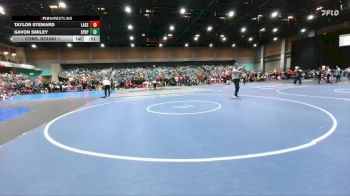 157 lbs Cons. Round 1 - Taylor Steward, Lassen vs Gavon Smiley, Spanish Springs