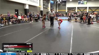 52 lbs Round 1 (4 Team) - Onnika Sullivan, Grand View WC vs Nyla Rhodes, Nebraska Wrestling Academy