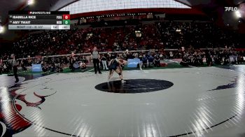 G 107 lbs Cons. Round 1 - Isabella Rice, Post Falls vs Amy Twait, Meridian