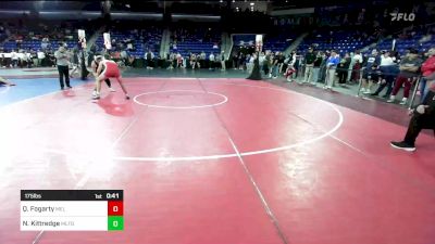 175 lbs Consi Of 32 #2 - Quinn Fogarty, Melrose vs Noah Kittredge, Milford [NH]