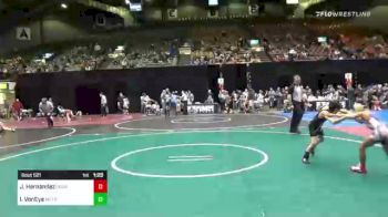 69 lbs Round Of 16 - Joshuah Hernandez, Cody WC vs Ian VonEye, Metro Wr Ac