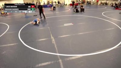 10U - 93 lbs Cons. Round 4 - Jace Matson, Simley Wrestling Club vs Graham Barnes, Dragon Wrestling