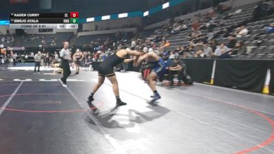 215 lbs Consi Of 8 #1 - Kaden Curry, St. John Bosco (SS) vs Emilio Ayala, Kingsburg (CS)