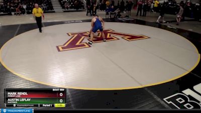 220 lbs 3rd Place Match - Austin Leflay, Hastings vs Mark Rendl, Forest Lake