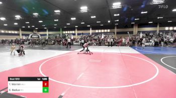 78 lbs Round Of 32 - Trenton Warren, Valiant College Prep vs Connor Badua, Pa'i'ai Platoon