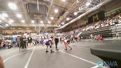 85 lbs Final - Waylon Rowell, Elgin Wrestling vs Mason McDaniel, Chickasha Youth Wrestling