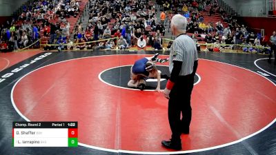 139 lbs Champ. Round 2 - Leo Iarrapino, Butler Hs vs Dawson Shaffer, Berlin Brothersvalley Hs