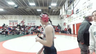 130 lbs Cons. Semi - Mayzie Beardall, Eagle vs Lexeigh Dowd, Twin Falls