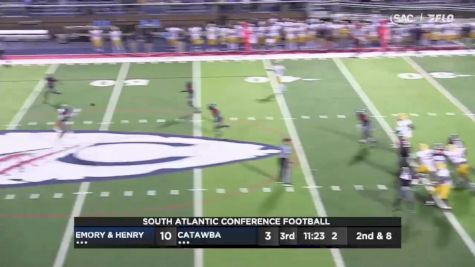 Highlights: Emory & Henry Vs. Catawba | 2023 SAC Football