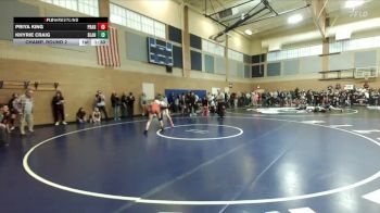115lbs Champ. Round 2 - Priya King, Prairie (Girls) vs Khyrie Craig, Blaine (Girls)
