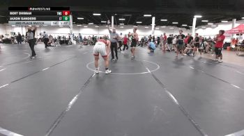 92-96 lbs 3rd Place Match - Jaxon Sanders, Lost Tribe vs Bert Dhiman, Talents Wrestling Club