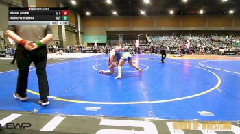 147 lbs 3rd Place - Paige Allen, La Grande Girls vs Kaitlyn Thorn, Bozeman Wrestling Club