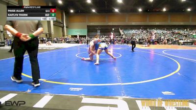 147 lbs 3rd Place - Paige Allen, La Grande Girls vs Kaitlyn Thorn, Bozeman Wrestling Club