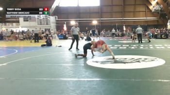 140 lbs Consi Of 4 - Timmy Boda, Brevard Fca vs Matthew Mercado, New York Military Academy