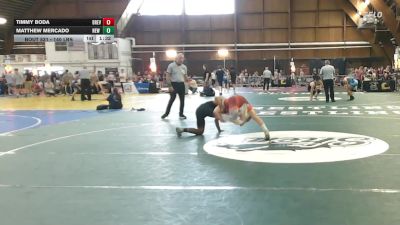 140 lbs Consi Of 4 - Timmy Boda, Brevard Fca vs Matthew Mercado, New York Military Academy