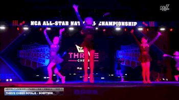 Thrive Cheer Royals - Scepters [2026 L1 Junior - Flex - D2 - Small Day 1] 2026 NCA All-Star National Championship
