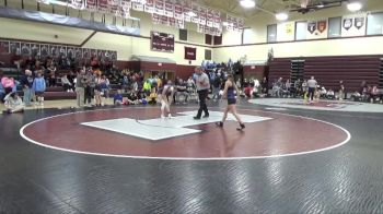 JV-7 lbs 3rd Place Match - Maria Davis, Benton Community vs Madison Ibelining, AGWSR